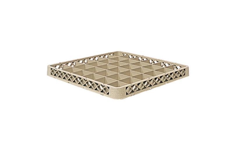 Rehausse de casier - pour casier à verres - 500x500x57mm - 36 compartiments