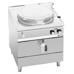 Marmite électrique de cuisson - 150 litres - 18 kW - chauffage indirect - avec arrivée d’eau et robinet de vidange