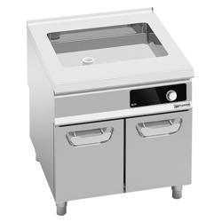 Brasiera elettrica professionale - Profondità 900mm - 800mm - 24L - 9,6kW - 1 vasca fissa - Bflex Digital