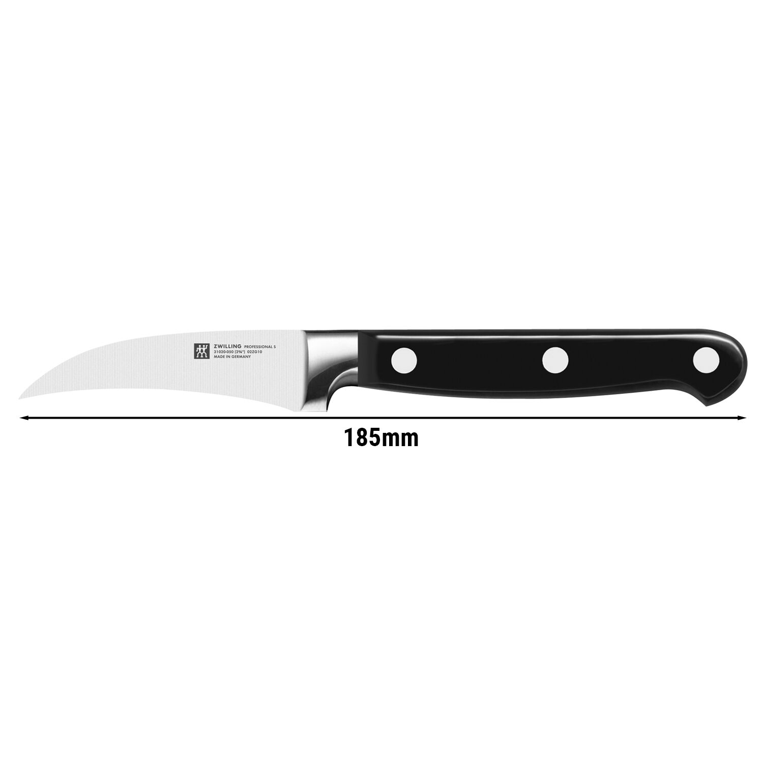 ZWILLING | PROFESSIONAL S - Couteau à éplucher - Lame : 70mm