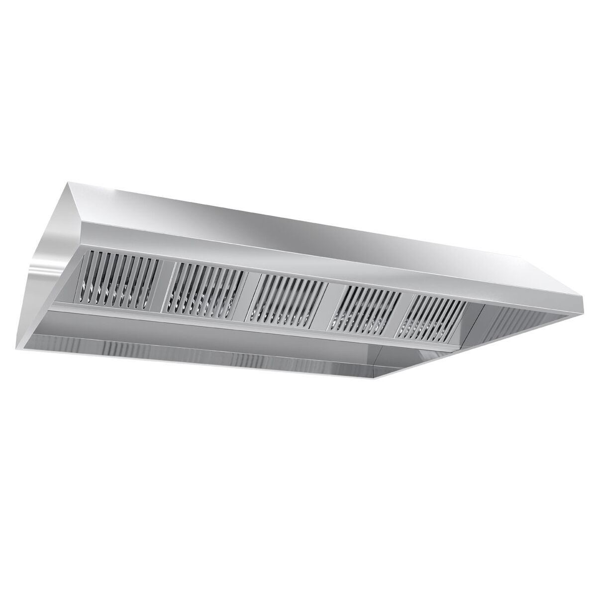 Plafond afzuigkap - 3000mm - met filter & verlichting