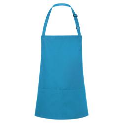 KARLOWSKY | Latzschürze kurz Basic - Türkis