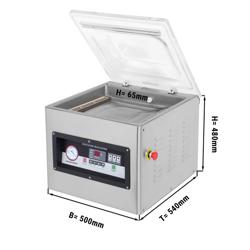 Machine sous vide à cloche – 20 m³/h – 900 watts