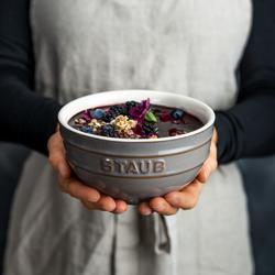 STAUB | CERAMIQUE - Tálkészlet, 4 db - Ø 140mm - Kerámia - Antik szürke