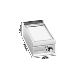 Fry Top Elettrico Professionale - 6,6 kW - Liscio