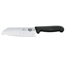 VICTORINOX | FIBROX – nóż Santoku z ostrzem karbowanym – ostrze: 170 mm