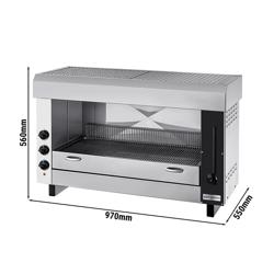 Commercial Electric Salamander Grill / Pita Oven PRO -6 kW - 400 Volt
