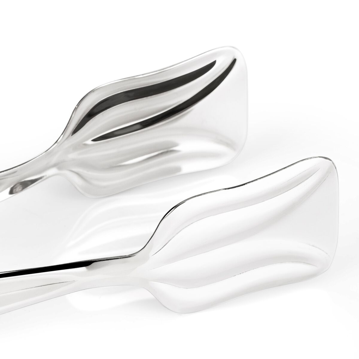 (4 pièces) Pince à salade / Pince de service – Longueur : 215 mm – inox