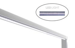 Bec pentru iluminarea paravanului din sticlă - 810x100x50 mm - 9 W - pentru BA86, WA86, KA86, PA86 & EA86