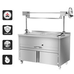 Kömür Izgarası -1340mm - Liftli & 1 çekmeceli