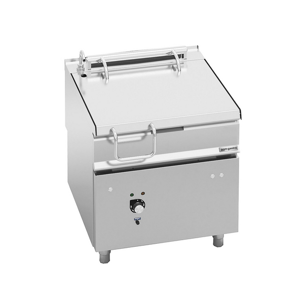 Tigaie electrică basculantă - 80 litri - 9.6 kW - cu motor