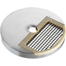 Krajalnica elektryczna do mozzarelli - 400W - Wydajność: 120-190kg/h - w zestawie: tarcza tnąca 8x8x8mm, nóż do krojenia 8mm - do kostek sera