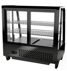 Vitrina Vitrina Refrigerada Mesa 100 Litros / Negra