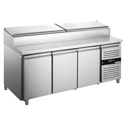 Zubereitungstisch PREMIUM - 1800mm - für 10x GN 1/3 - 3 Türen