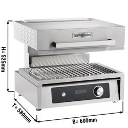 Elektro Pita Ofen / Lift-Salamander - Infrarot - 4,5 kW - 220 Volt - Bflex Digital