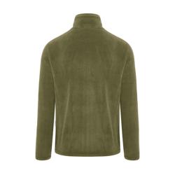 KARLOWSKY | Heren Werkkleding Fleece Jas Warm-Up - Mosgroen - maat: L