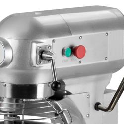 Commercial Planetary Mixer - 20 Litre – 1,100 W – 3 Speeds – Stainless Steel Bowl – Stainless Steel Body