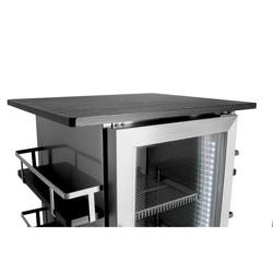 Drickakyl - 310 mm - 75 liter - med 1 glasdörr - med digital termostat & LED‑belysning