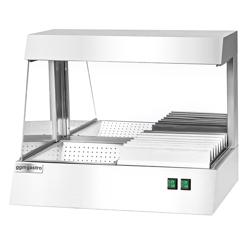Combinaison soubassement congélateur/réfrigéré - 1230 mm - 2 tiroirs - avec chauffe-frites inclus