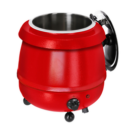 Soepwarmer - 9 liter - Rood