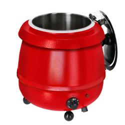 Soepketel - 9L - rood