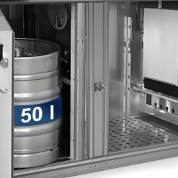 Back Bar Cooler PREMIUM - 1950x700mm - 1 Glass Door & 2 Drawers