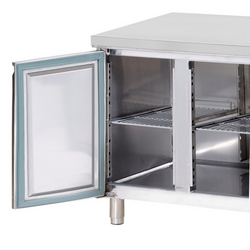 Koelwerkbank ECO - 2230x700mm - met 3 deuren & 2 laden