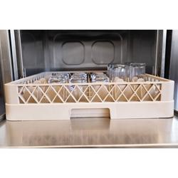 Coş pentru pahare - înălţime maximă 100 mm, 36 compartimente 74х 74 mm