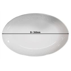 CLASICO - platou / farfurie ovală - Ø 36 cm (6 bucăți)