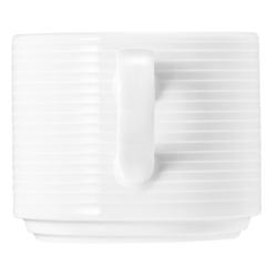 (6 pezzi) SELTMANN WEIDEN | Tazza da caffè al latte - 0,25 litri - Bianco