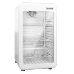 Frigider mini bar - 113 litri - cu 1 ușă de sticlă - alb