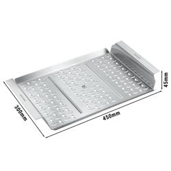 ZWILLING | BBQ Grill Basket XL without Handle – Silver, For Veg, Meat & Fish