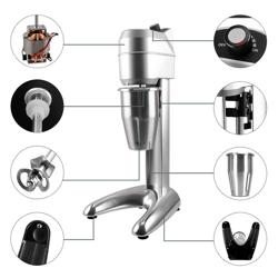 Milkshake & Drinks Mixer ECO - single spindle - 1000 ml - 300 Watt - Variable speed