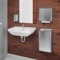 AIR-WOLF - dispensador de papel toalha para dobras C ou Z - até 600 peças