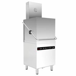 Lave-vaisselle à capot – Numérique – 8,7 kW – avec récupération de chaleur, pompe de détergent, de rinçage et de vidange