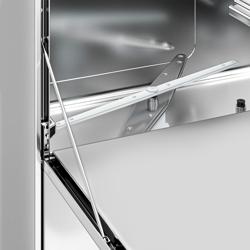 Lavastoviglie professionale a doppia parete - Elettronica - 3,9kW - con dosatori detergente e brillantante