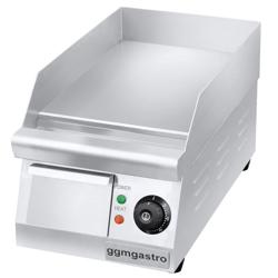 Elektrická grilovací deska - 1,6 kW - Hladký - grilovací plocha: 250x430 mm