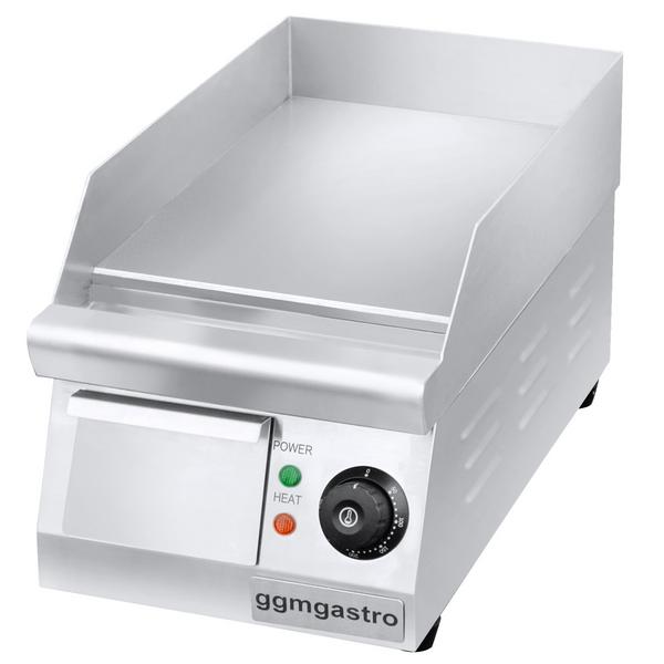 Elektrische bakplaat - 1,6kW - Glad - Bakoppervlak: 250x430mm