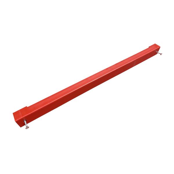 Porte-couteaux - À visser - Plastique - L:30mm - Rouge - compatible avec FKPRT