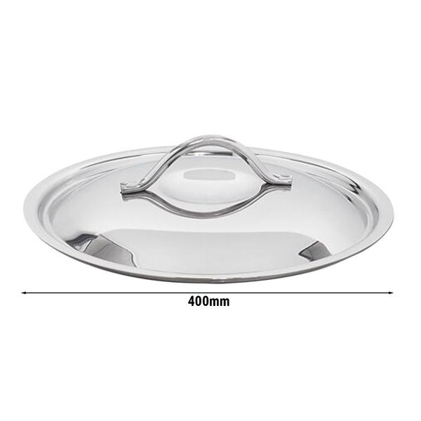 Coperchio per pentola professionale - Acciaio inox 18/10 - Ø 400mm