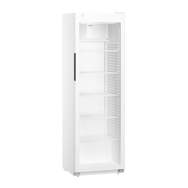 LIEBHERR | Koelkast PERFORMANCE - 400 liter - Kunststof interieur - 1 glazen deur - Wit