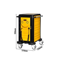 Chariot de maintien au chaud – chauffant – 14 × GN 1/1