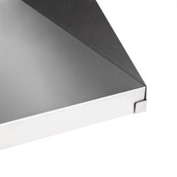 RVS magnetronlade - Wandbeugel - 530x450x330mm - passend voor MDM25-1000