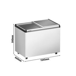 LIEBHERR | Vrieskist - 252 liter - aluminium schuifdeksel - Wit