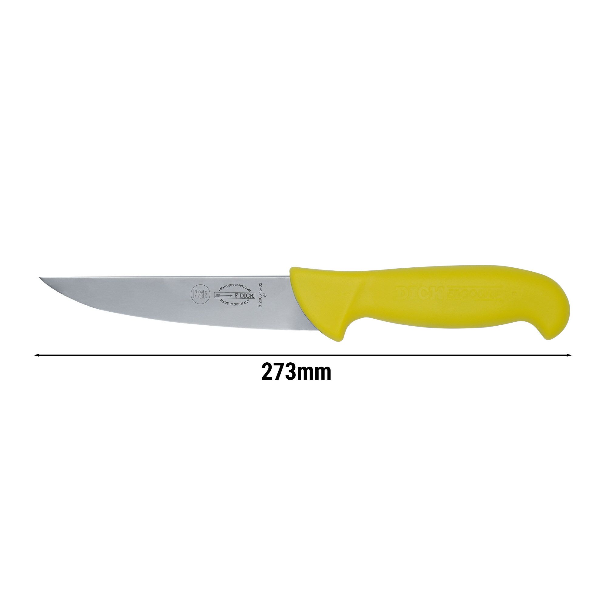 F. DICK | ErgoGrip - Couteau à piquer - Lame: 150 mm