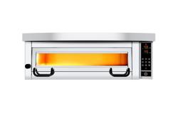Elektromos pizzakemence - 1130x1010x1135 mm - 4x Ø 34 cm - max. 450 °C - érintőkijelzős