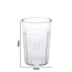 (36 stuks) CAMBRO | NEWPORT - Drinkbeker - 189 ml - BPA-vrij - Transparant