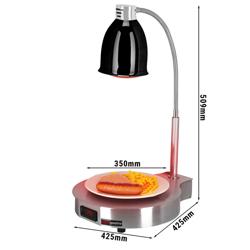 Infrarood-warmtebrug RVS - 650 W