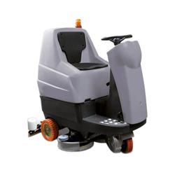 Industrial ride-on floor cleaner – 750 mm - 3780 m²/h - Battery & charger included - Made in Germany