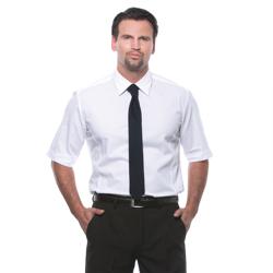 (5 pieces) KARLOWSKY | Slim Uniform Tie – Black - 148 x 6.5 cm - 95°C washable - Easy-care